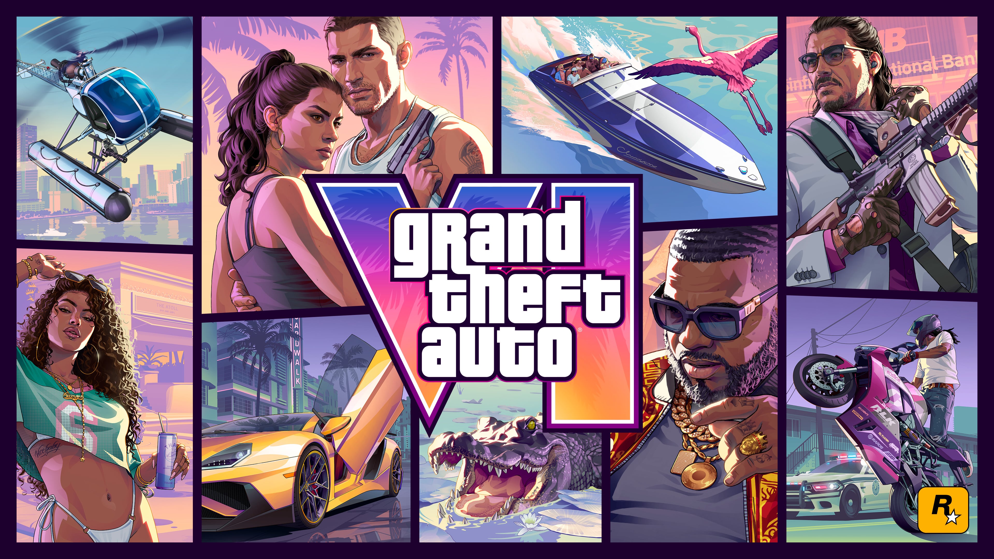 Official GTA VI cover art